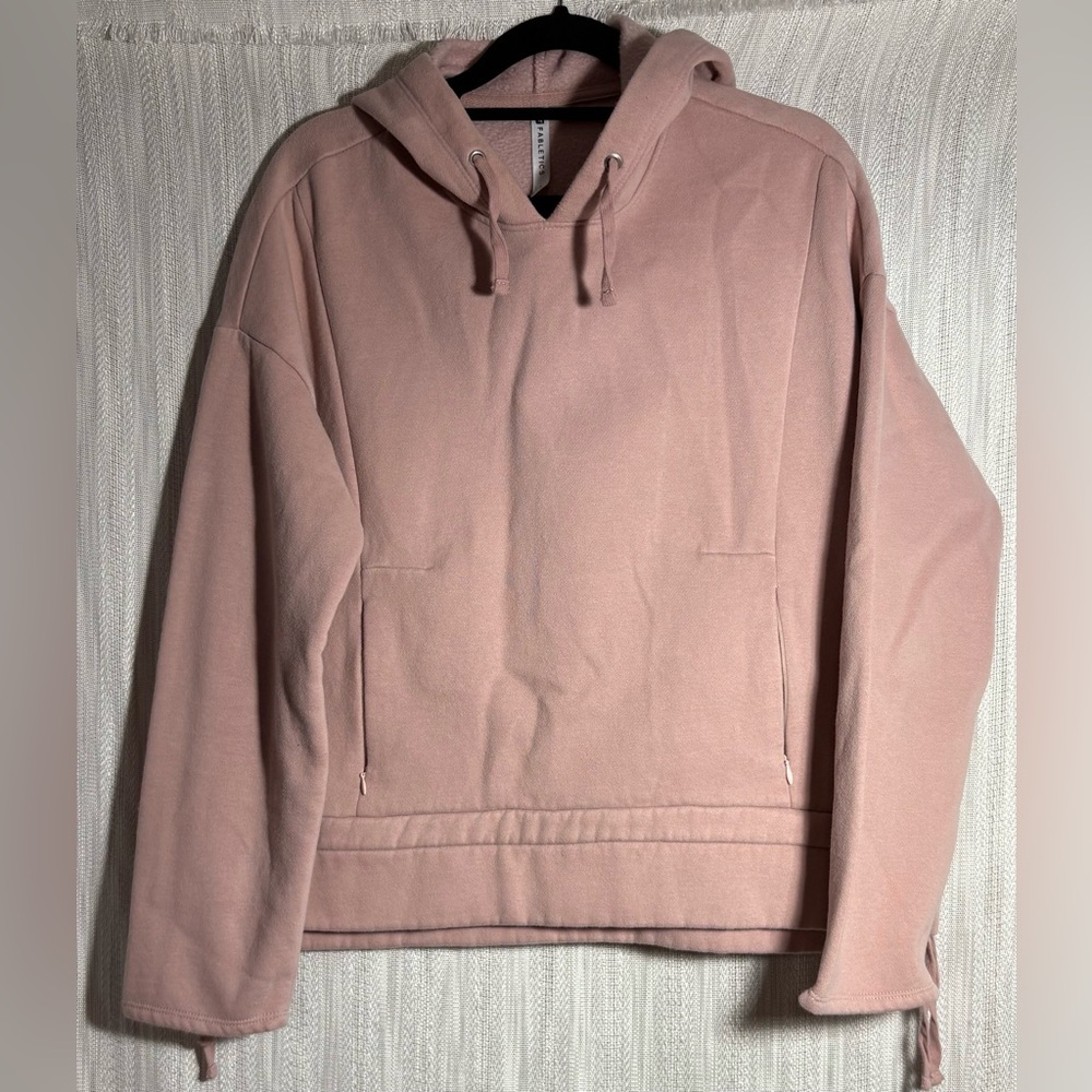 Fabletics Pink Hoodie Sweatshirt